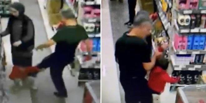 5 yasindaki cocugunu markette darbeden baba gozaltinda OzkY3RGz.jpg